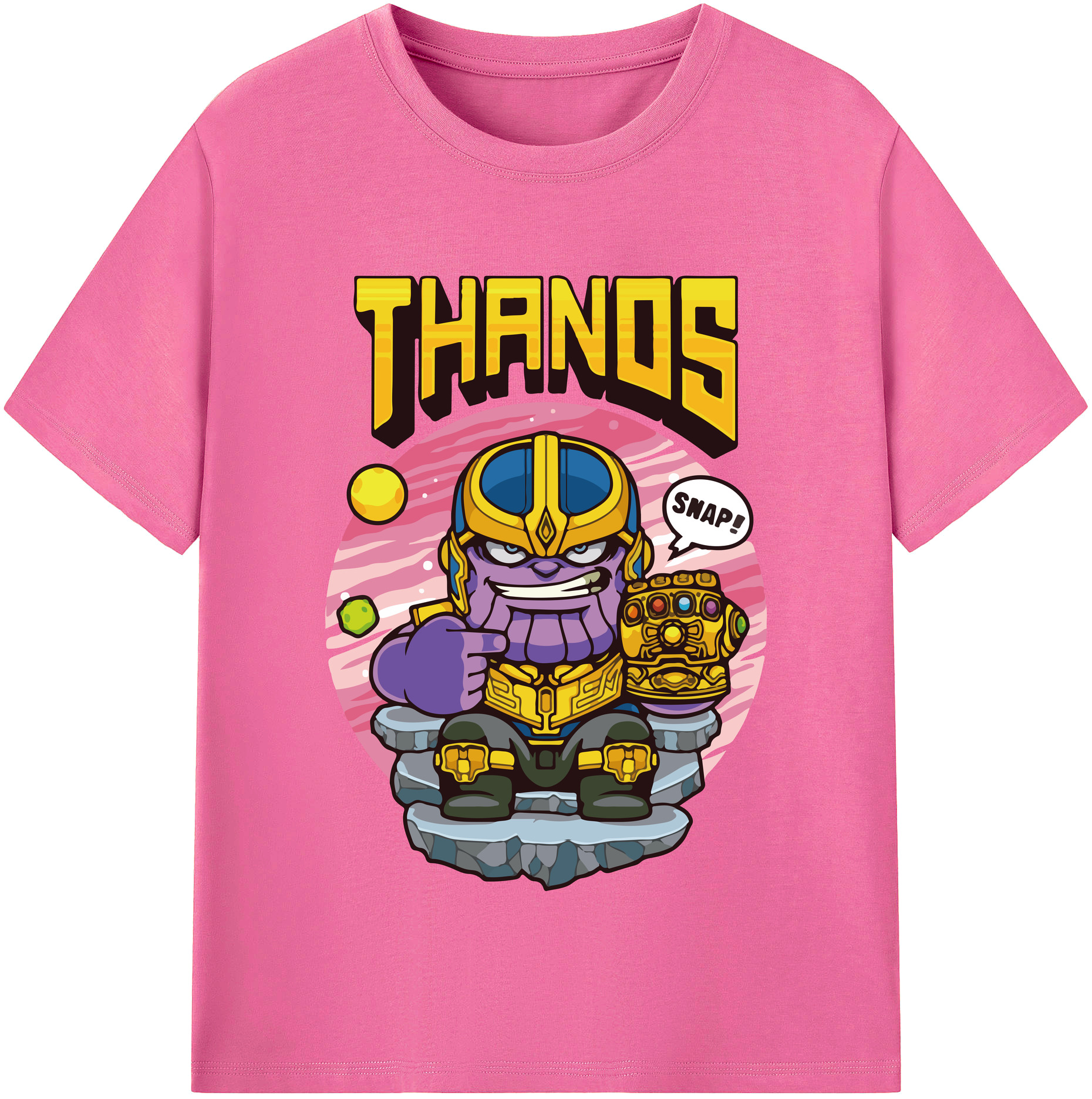 （画像用） アベンジャーズ The Avengers レディースカジュアルプリントTシャツ（綿100％）